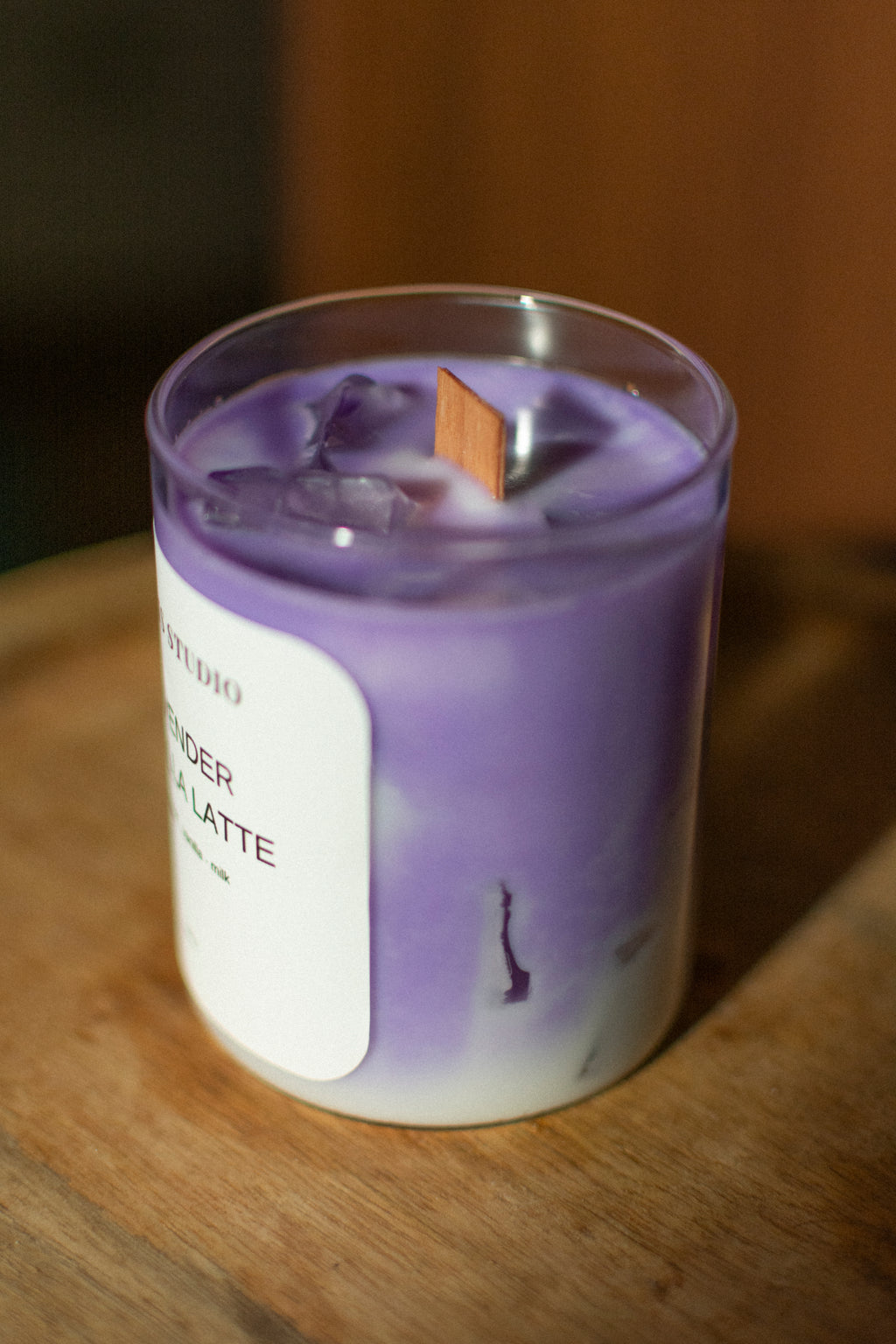 lavender vanilla latte