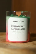 strawberry matcha latte